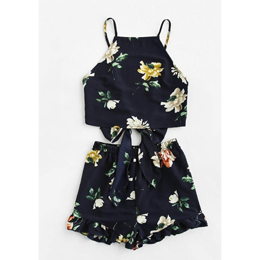 Women's Floral 2-Piece Set - Picture 6 of 6